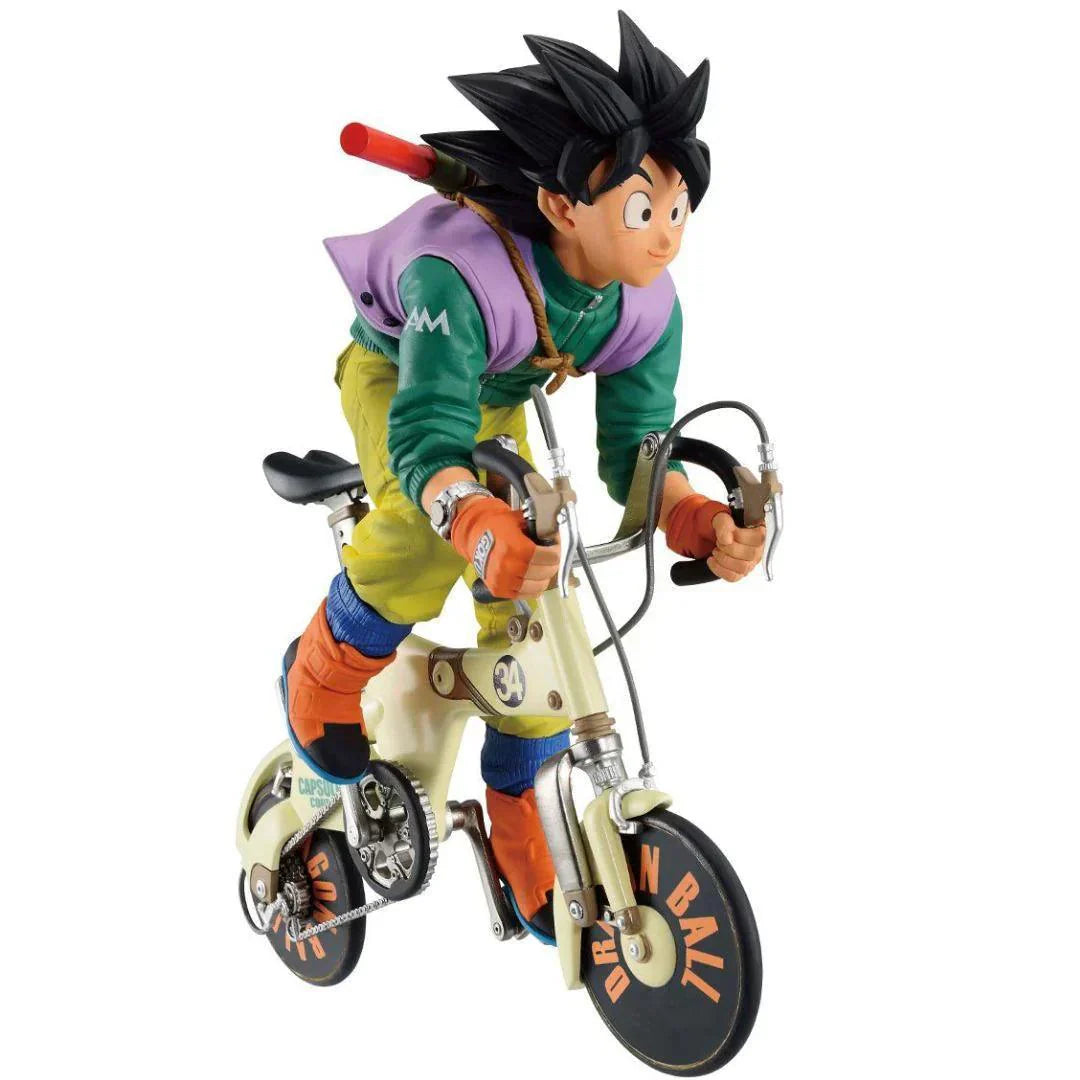 Figurine Dragon Ball - Son Goku vélo - Anime Town