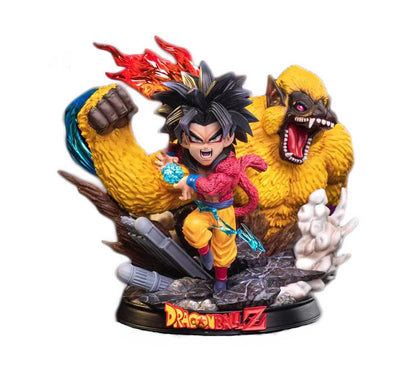 Figurine Dragon Ball - Son Goku SSJ4 & Oozaru - Anime Town