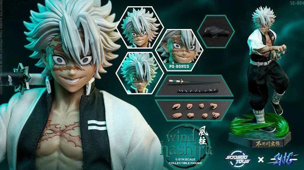 Figurine Demon Slayer - Sanemi Shinazugawa - Anime Town