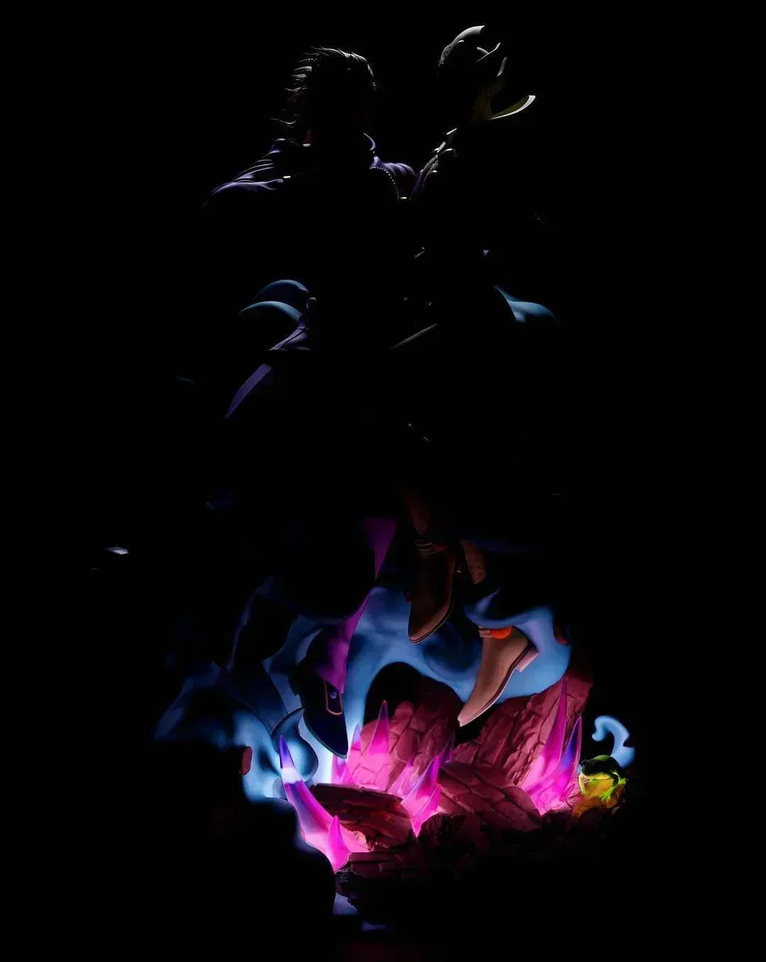 Figurine JoJo's Bizarre Adventure - Giorno Giovanna Gold & Experience Requiem - Anime Town