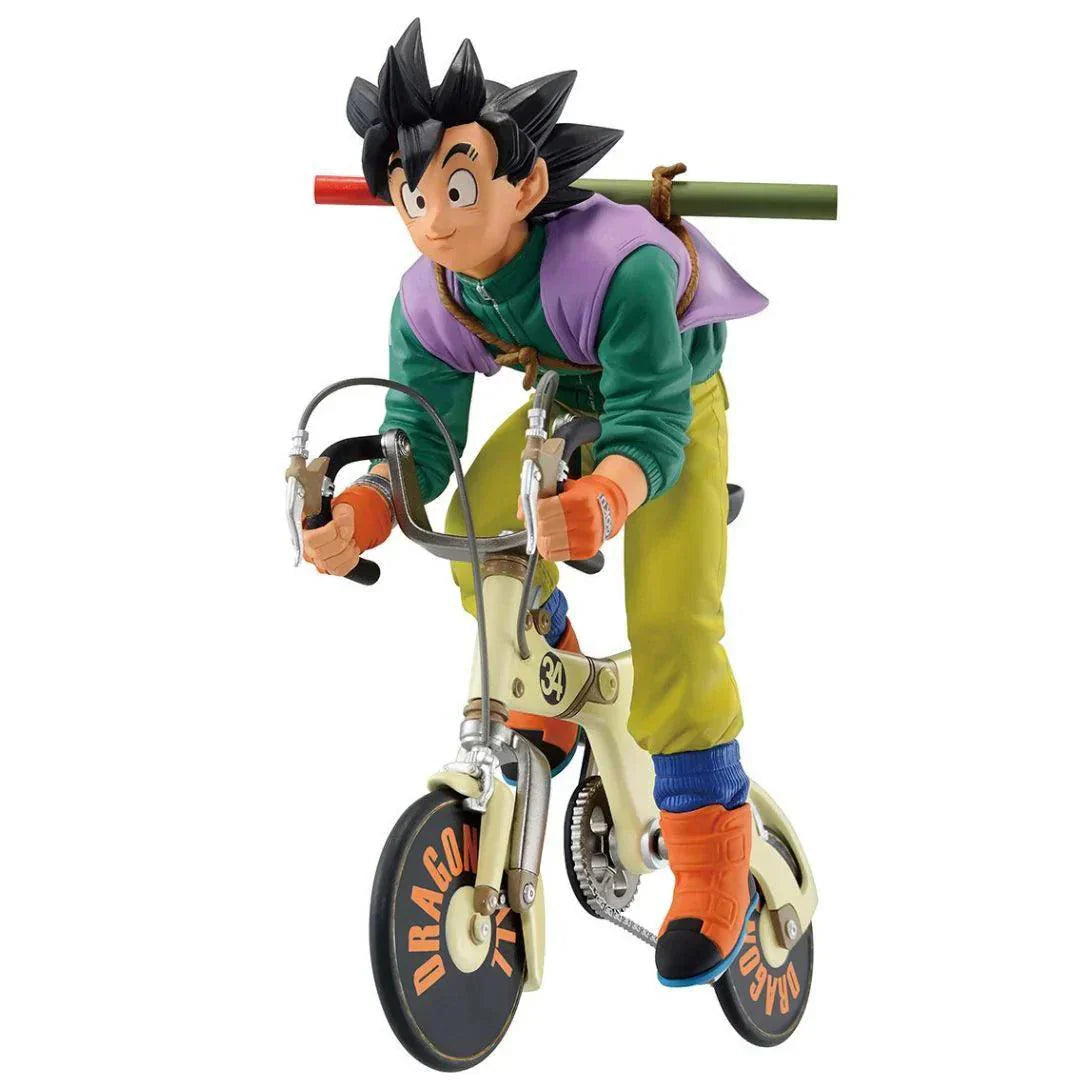 Figurine Dragon Ball - Son Goku vélo - Anime Town