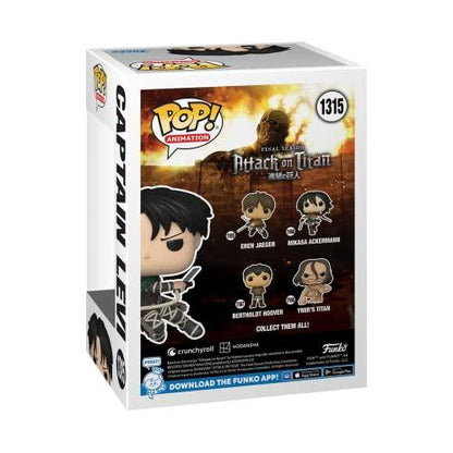 Funko Pop Attaque des Titans - Captain Levi 1315 - Anime Town