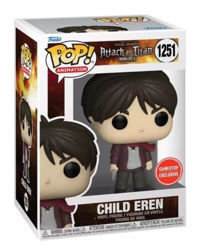 Funko Pop Attaque des Titans - Eren Enfant 1251 - Anime Town