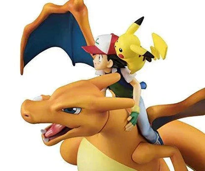 Figurine Pokémon - Dracaufeu & Sacha - Anime Town