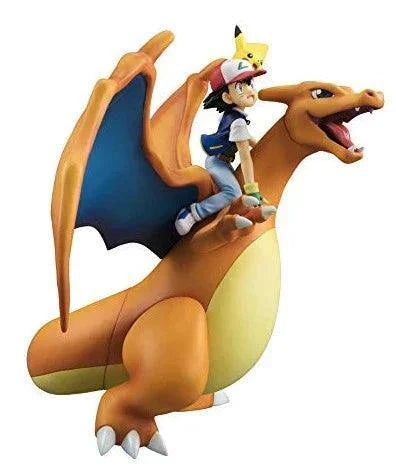 Figurine Pokémon - Dracaufeu & Sacha - Anime Town