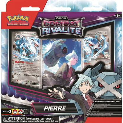 Jeu de cartes Pokémon - Deck Combat Rivalité Pierre et Rosemary (1x deck aléatoire) [FR] [SCELLÉ]