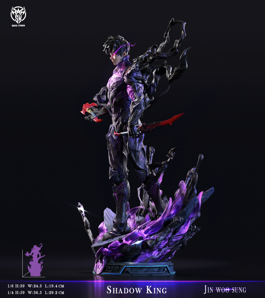 Figurine Solo Leveling - Sung Jin Woo double-éveil