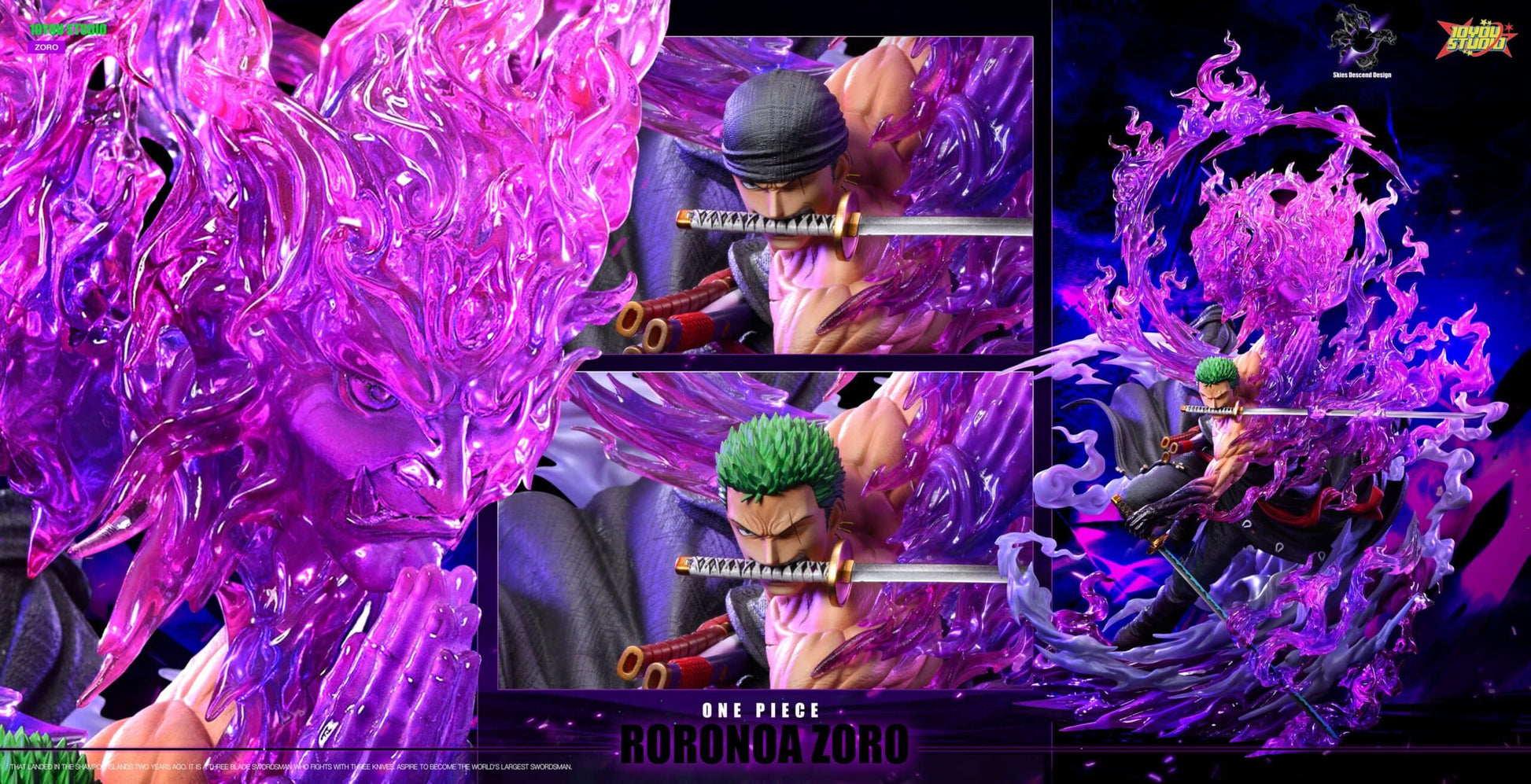Figurine One Piece - Roronoa Zoro Roi des Enfers - Anime Town