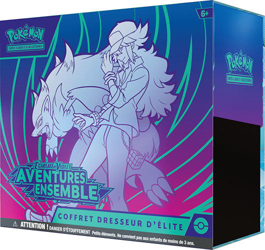 Jeu de cartes Pokémon - [SCELLÉ] Coffret Dresseur d'Élite - Écarlate et Violet : Aventures Ensemble [FR]