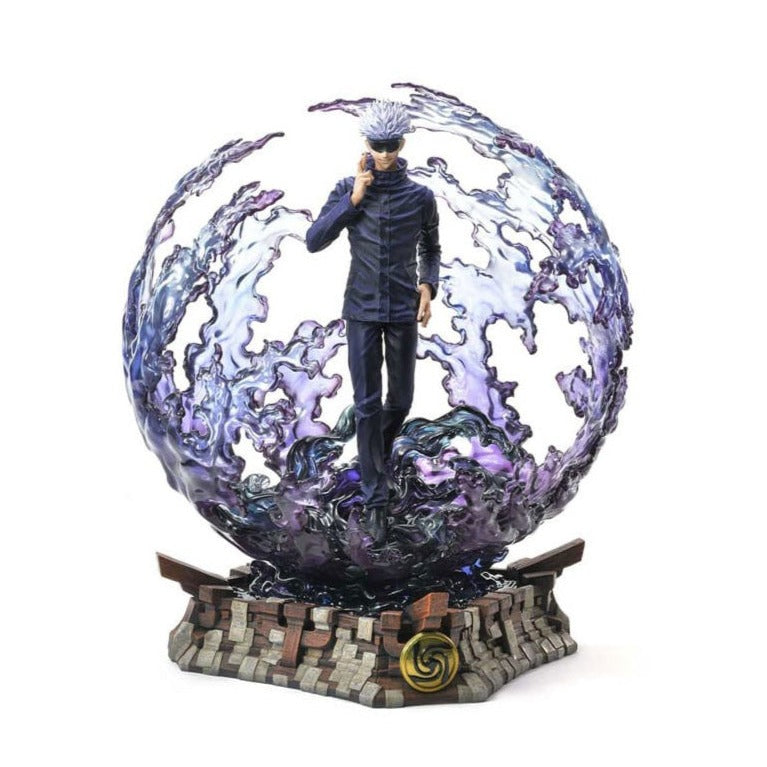 Figurine Jujutsu Kaisen - Satoru Gojo sort Originel, Bleu - Anime Town