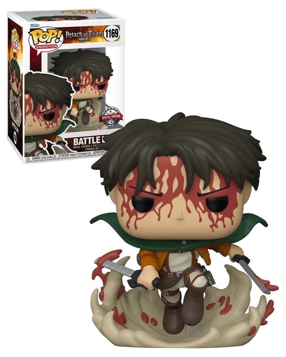 Funko Pop Attaque des Titans - Bataille Levi 1169 Édition Spéciale - Anime Town