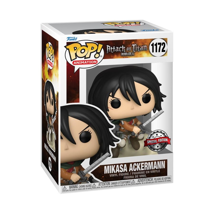 Funko Pop Attaque des Titans - Mikasa Ackerman 1172 - Anime Town