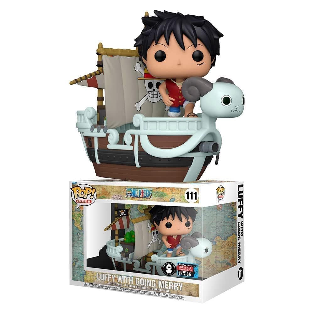 Funko Pop One Piece - Luffy Avec Le Vogue Merry 111 Fall Convention - Anime Town