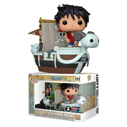 Funko Pop One Piece - Luffy Avec Le Vogue Merry 111 Fall Convention - Anime Town