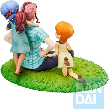 Figurine One Piece - Bell-mère avec Nami et Nojiko - Anime Town
