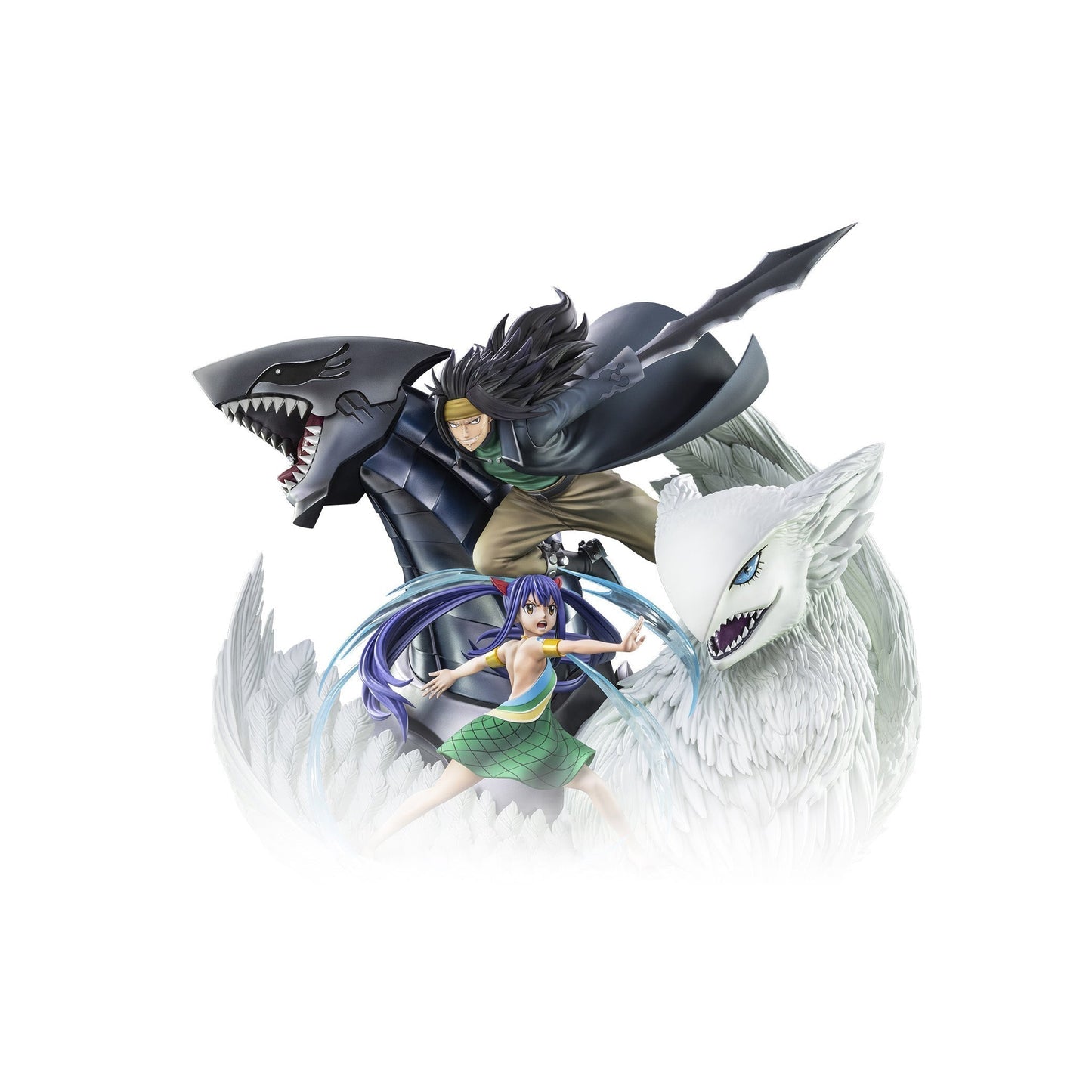 Figurine Fairy Tail - Gajil Redfox & Wendy Marvel - Anime Town