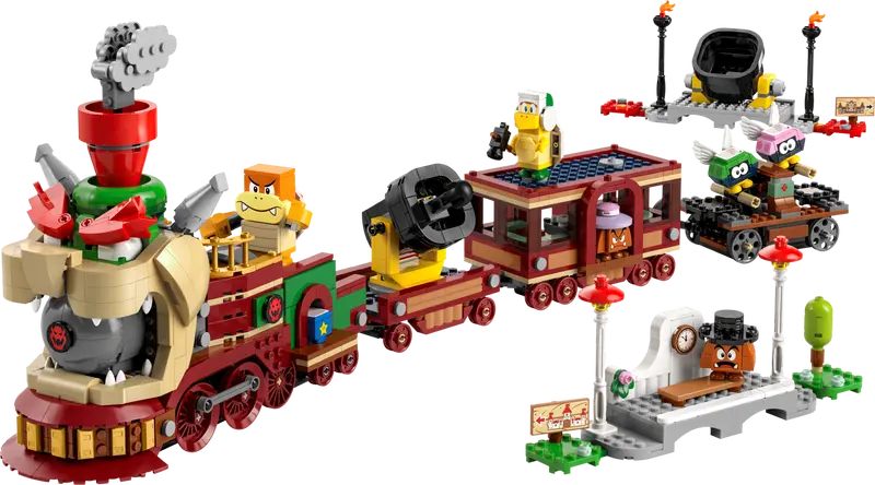 Lego Super Mario - Le train Bowser Express