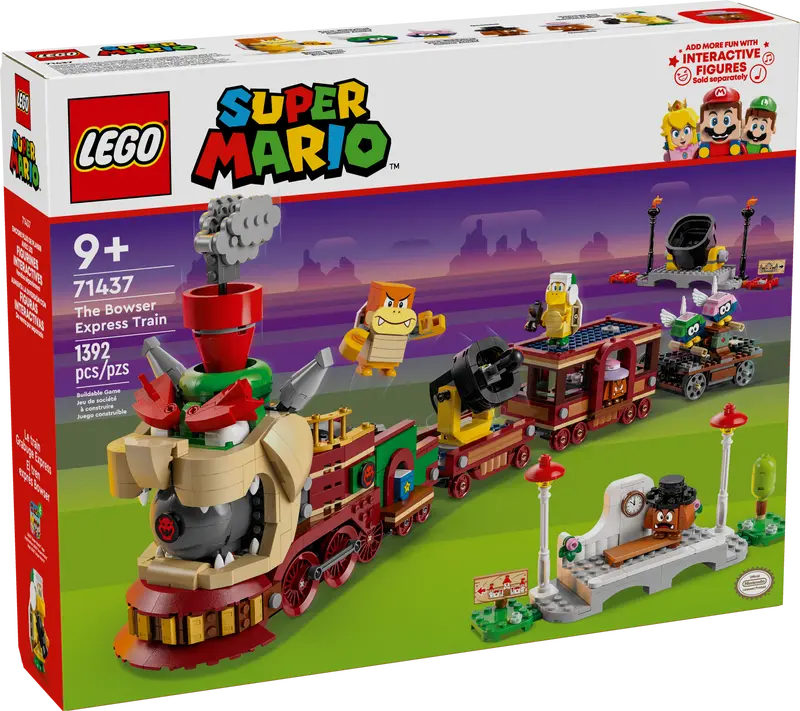 Lego Super Mario - Le train Bowser Express