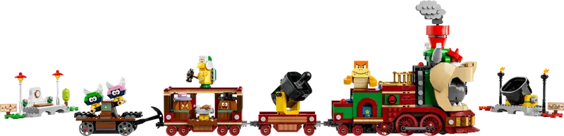 Lego Super Mario - Le train Bowser Express