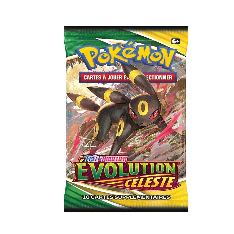 Jeu de cartes Pokémon - Pack 36 Boosters  Evolution Céleste (scellé)