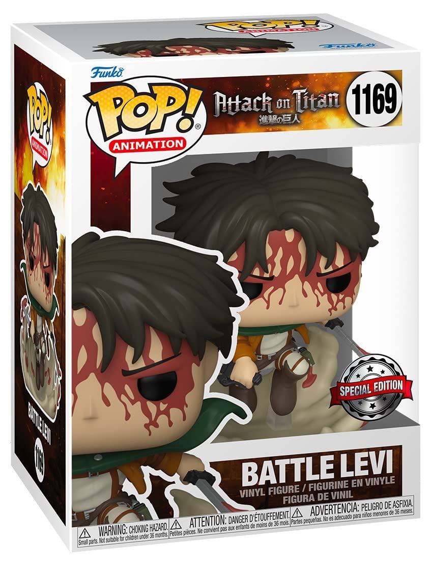 Funko Pop Attaque des Titans - Bataille Levi 1169 Édition Spéciale - Anime Town