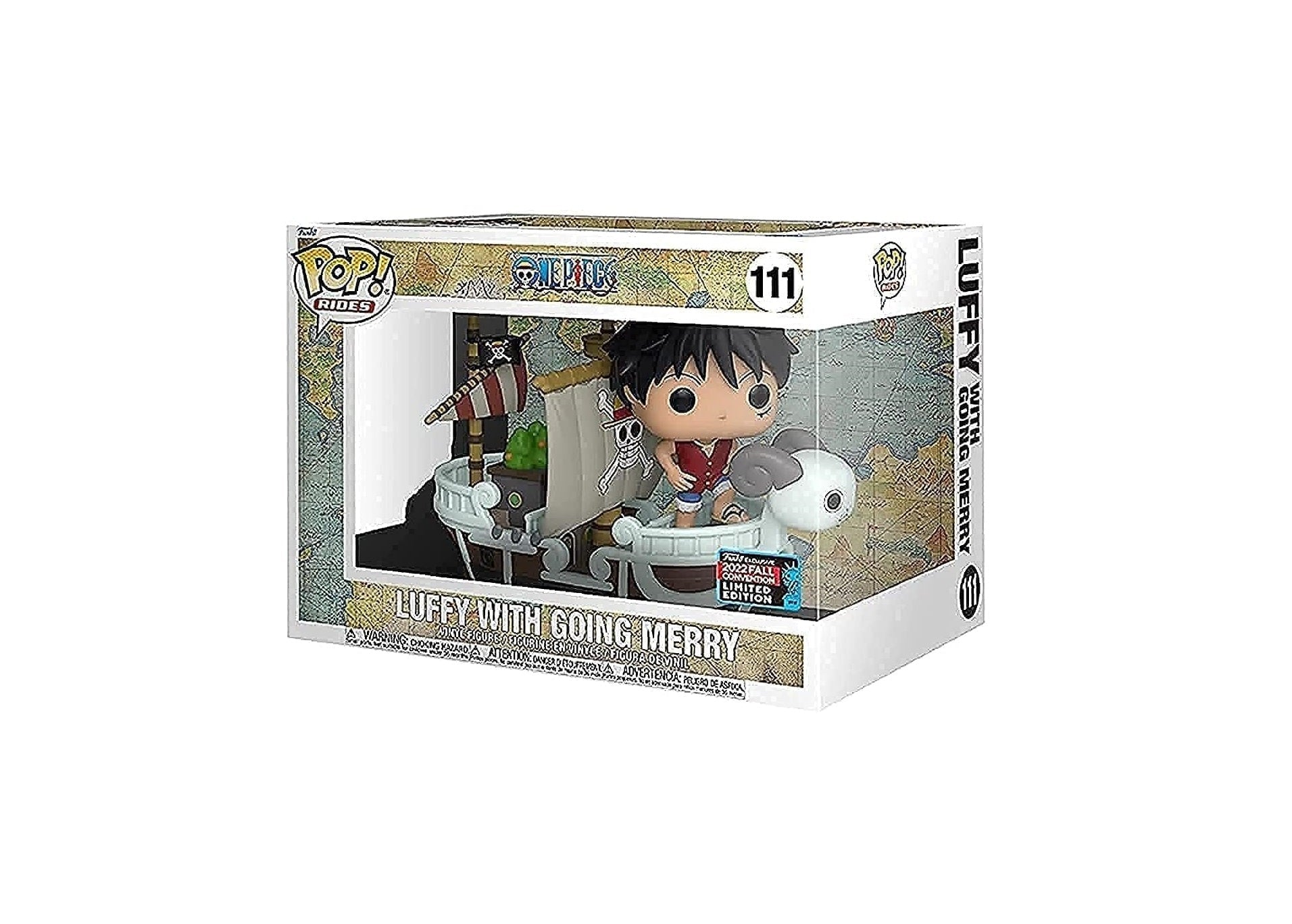 Funko Pop One Piece - Luffy Avec Le Vogue Merry 111 Fall Convention - Anime Town