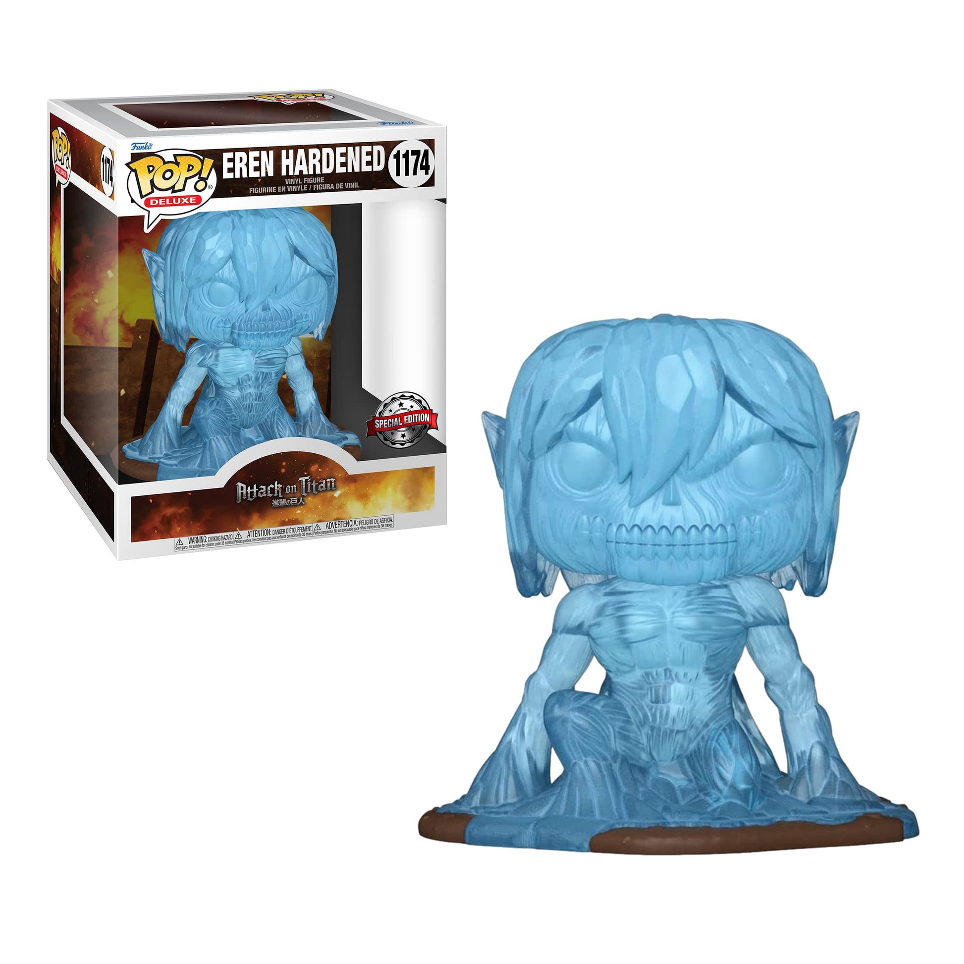 Funko Pop Attaque des Titans - Eren Hardened 1174 (Édition Spécial) - Anime Town