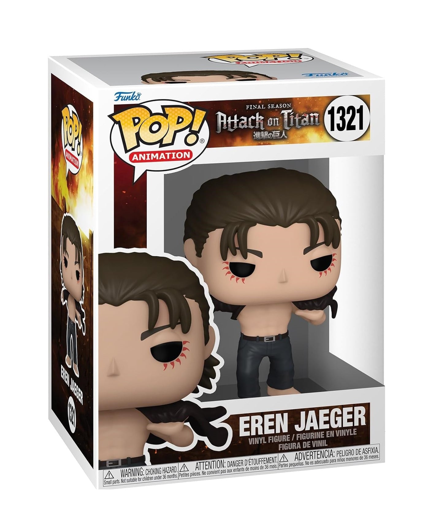 Funko Pop Attaque des Titans - Eren Jaeger 1321 - Anime Town