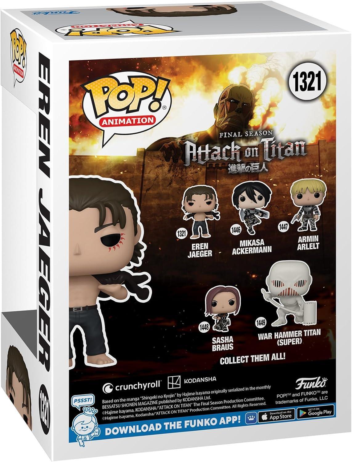 Funko Pop Attaque des Titans - Eren Jaeger 1321 - Anime Town