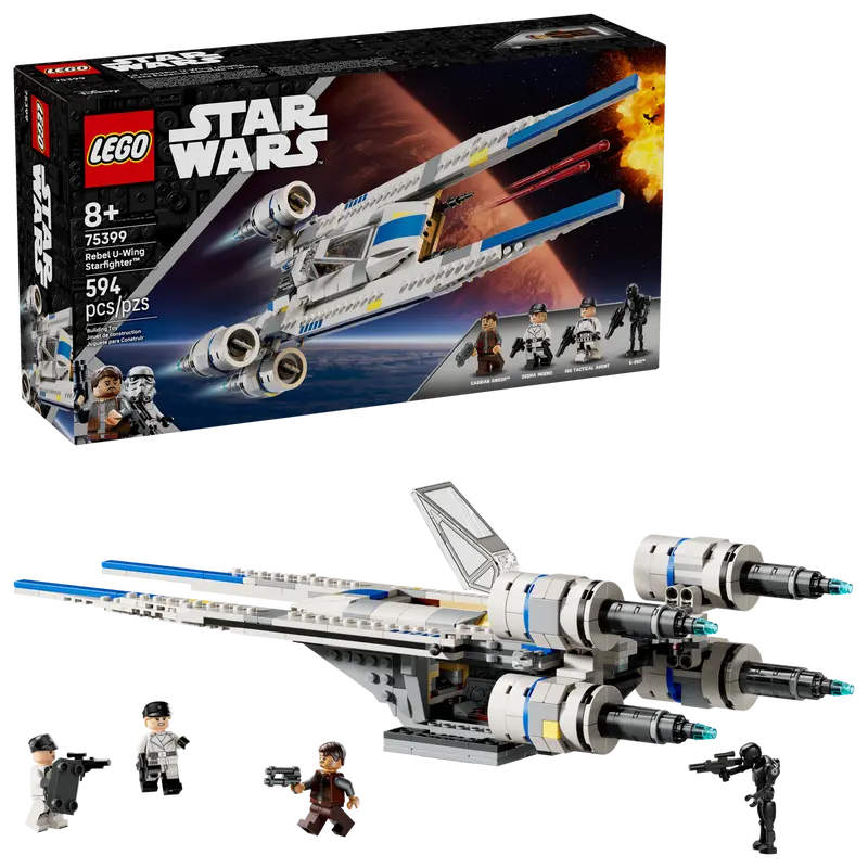 Lego Star Wars - Le chasseur stellaire U-Wing de l’Alliance Rebelle
