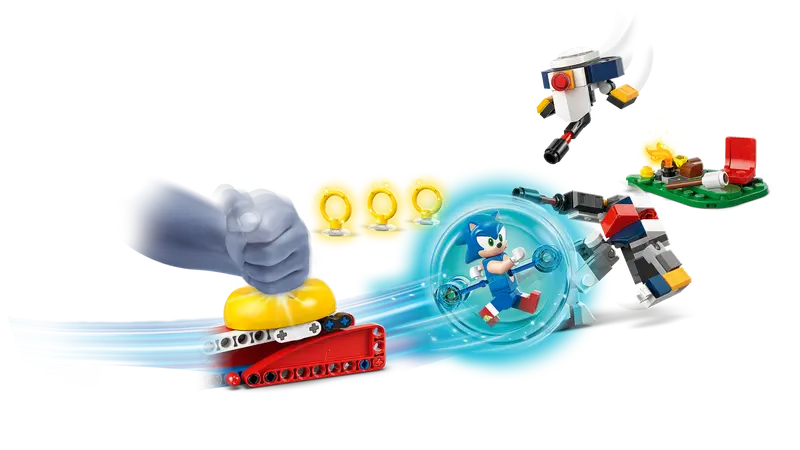 Lego Sonic the Hedgehog™ - Conflit au feu de camp de Sonic