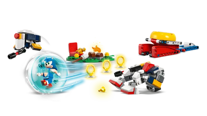Lego Sonic the Hedgehog™ - Conflit au feu de camp de Sonic