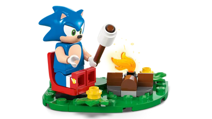 Lego Sonic the Hedgehog™ - Conflit au feu de camp de Sonic