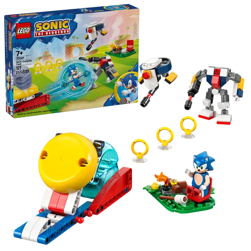 Lego Sonic the Hedgehog™ - Conflit au feu de camp de Sonic