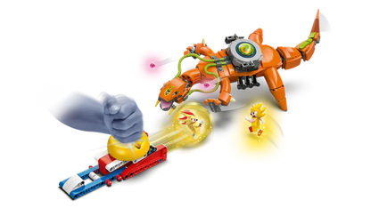 Lego Sonic the Hedgehog™ - super shadow vs biolizard
