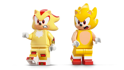 Lego Sonic the Hedgehog™ - super shadow vs biolizard