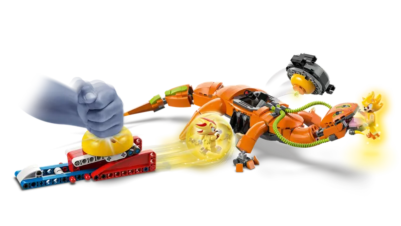 Lego Sonic the Hedgehog™ - super shadow vs biolizard
