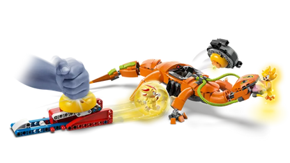 Lego Sonic the Hedgehog™ - super shadow vs biolizard
