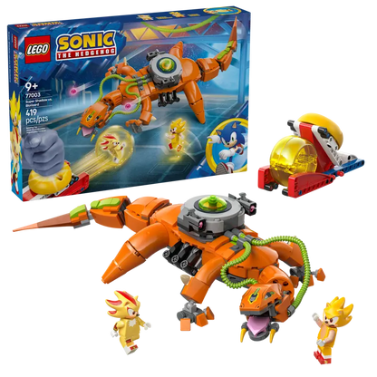 Lego Sonic the Hedgehog™ - super shadow vs biolizard