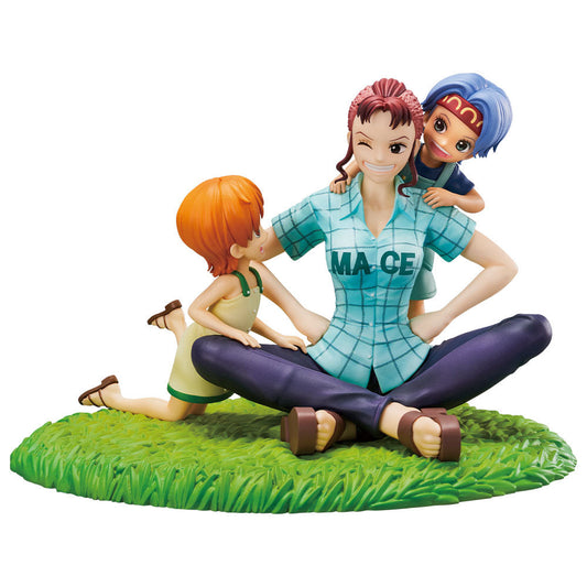 Figurine One Piece - Bell-mère avec Nami et Nojiko - Anime Town