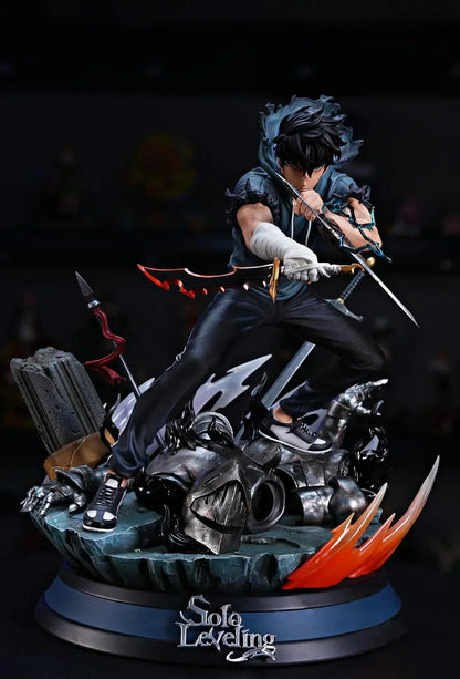 Figurine Solo Leveling - Sung Jin Woo garde - Anime Town