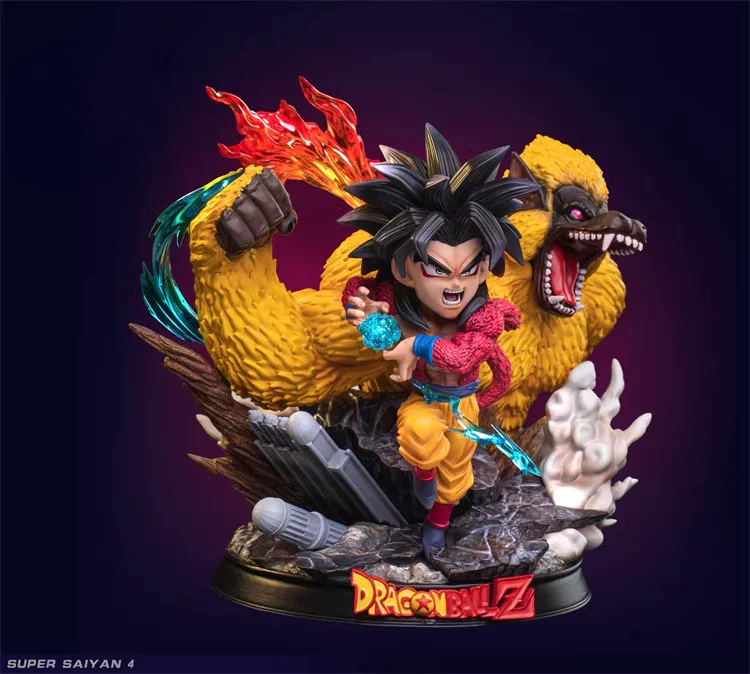 Figurine Dragon Ball - Son Goku SSJ4 & Oozaru - Anime Town