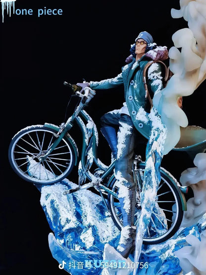 Figurine One Piece - Aokiji Kuzan "vélo"