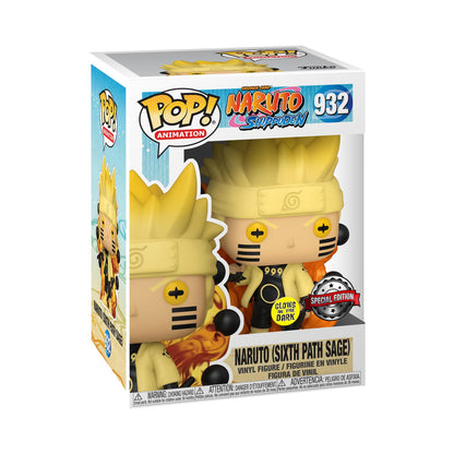 Funko Pop Naruto - Naruto (Sage Du Sixième Chemin) 932 Édition Spéciale - Anime Town