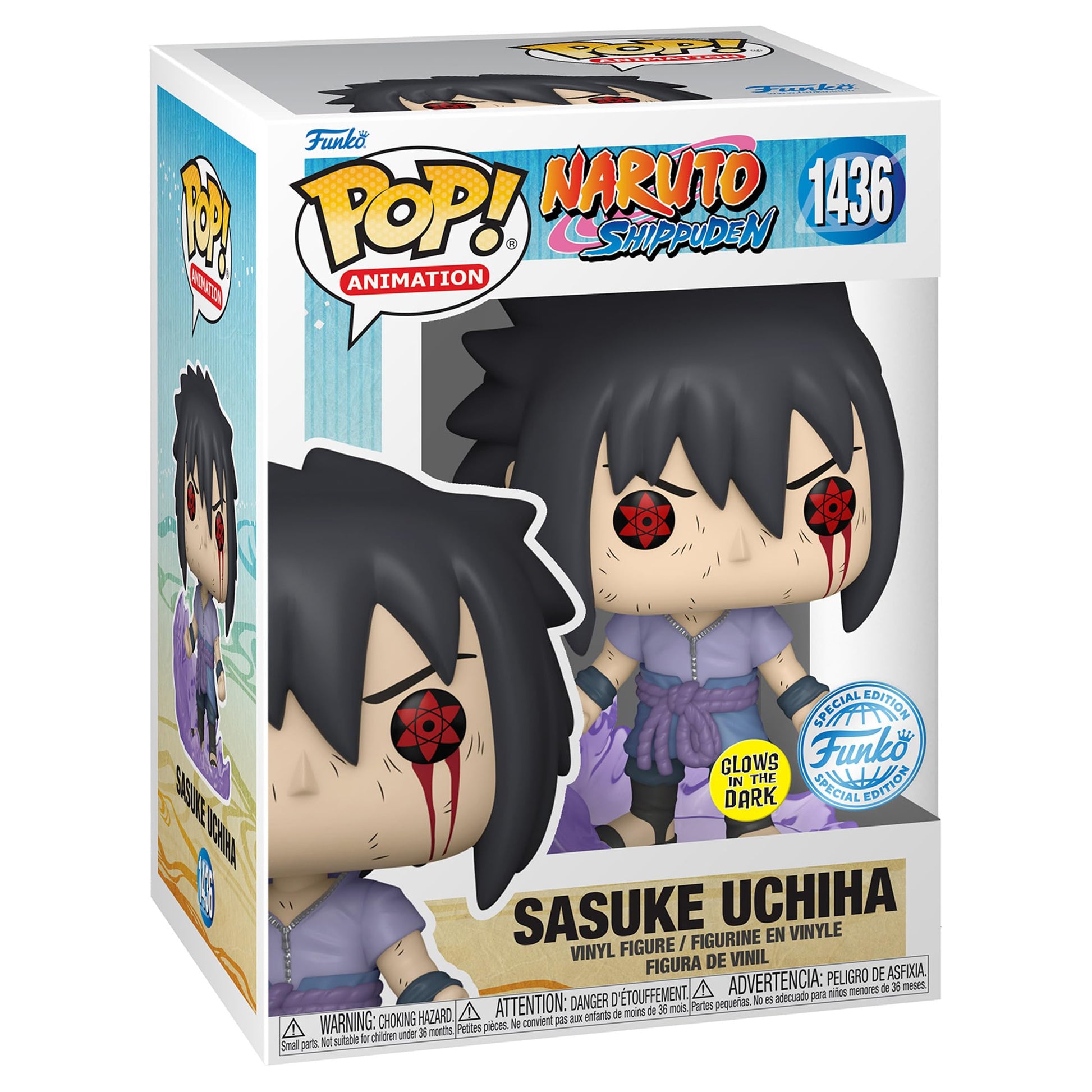 Funko Pop Naruto - Sasuke Uchiha 1436 Édition Spéciale - Anime Town