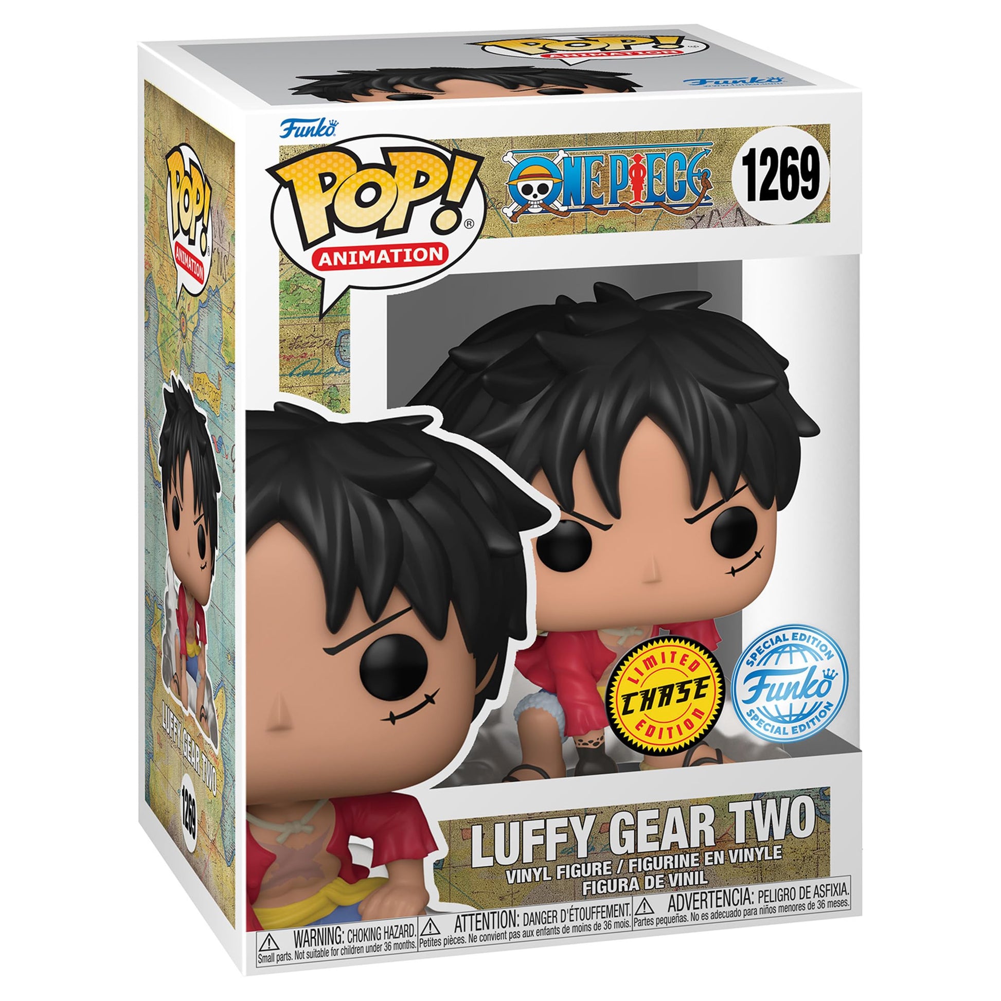 Funko Pop One Piece - Luffy Gear Second 1269 Édition Spéciale Chase - Anime Town