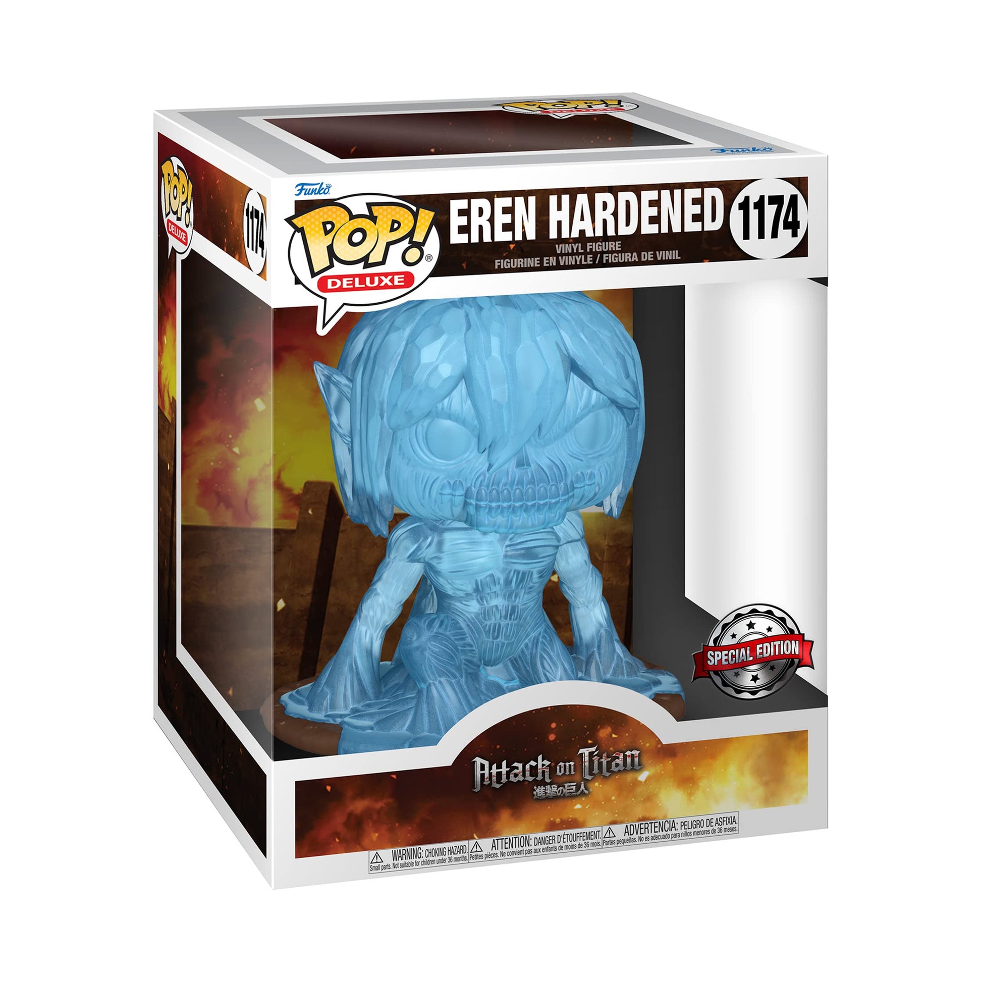 Funko Pop Attaque des Titans - Eren Hardened 1174 (Édition Spécial) - Anime Town