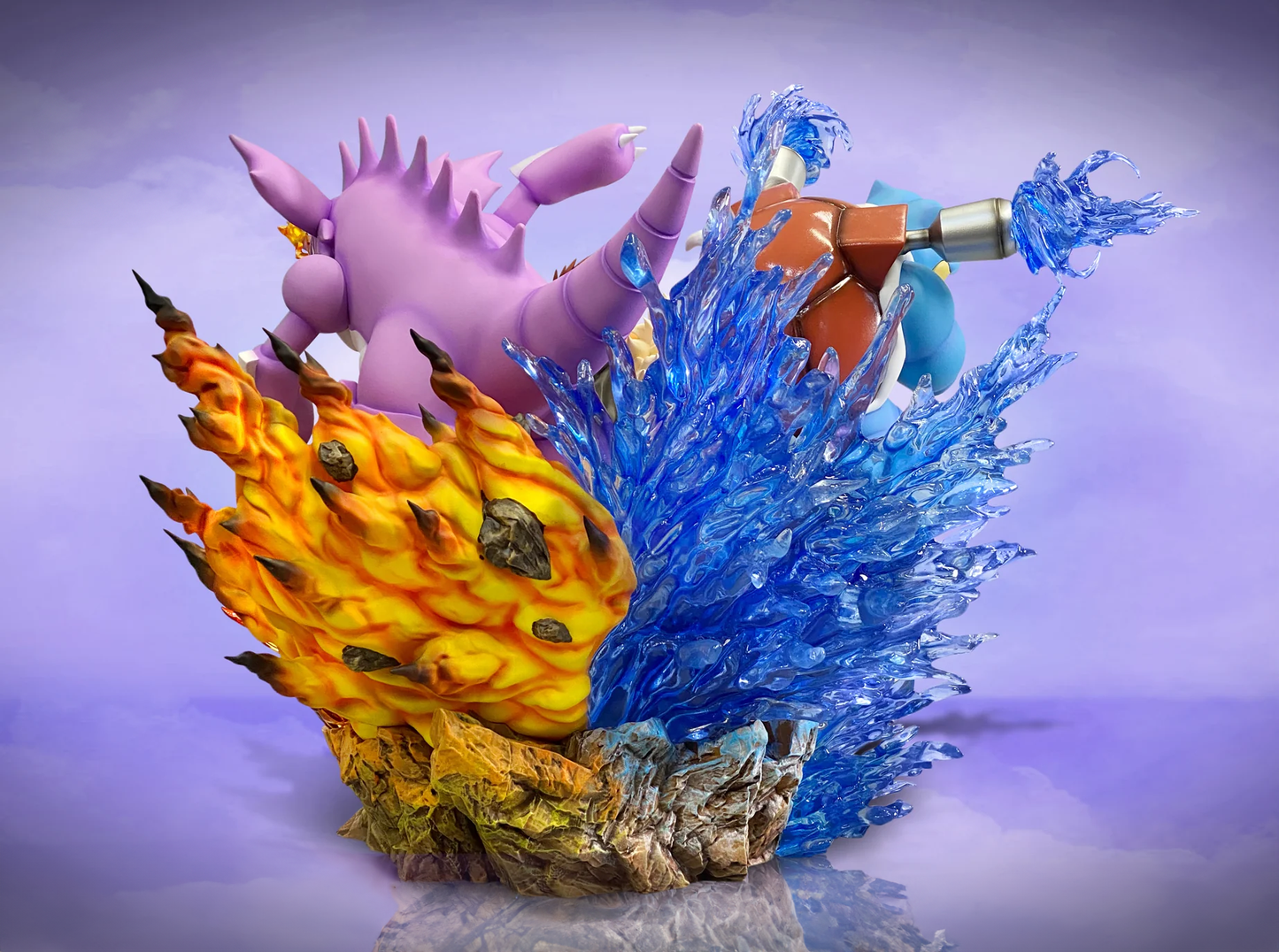 Figurine Pokémon - Blue et ses pokémon - Anime Town