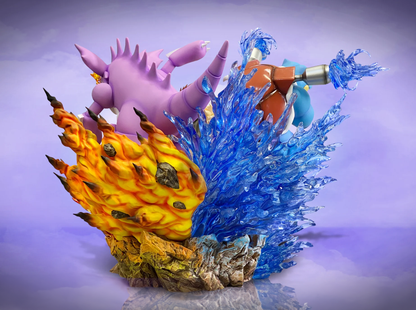 Figurine Pokémon - Blue et ses pokémon - Anime Town