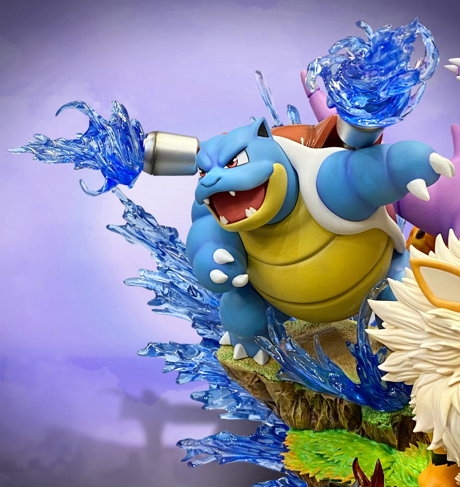 Figurine Pokémon - Blue et ses pokémon - Anime Town